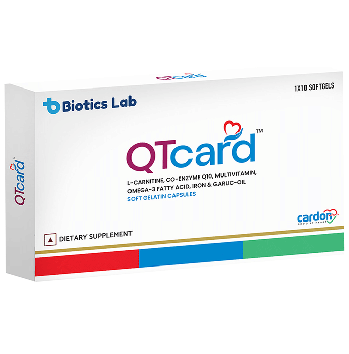 Qtcard Soft Gelatin Capsule