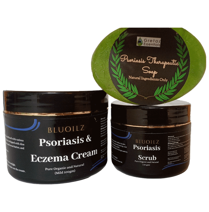 Bluoilz Psoriasis & Eczema Salve Kit