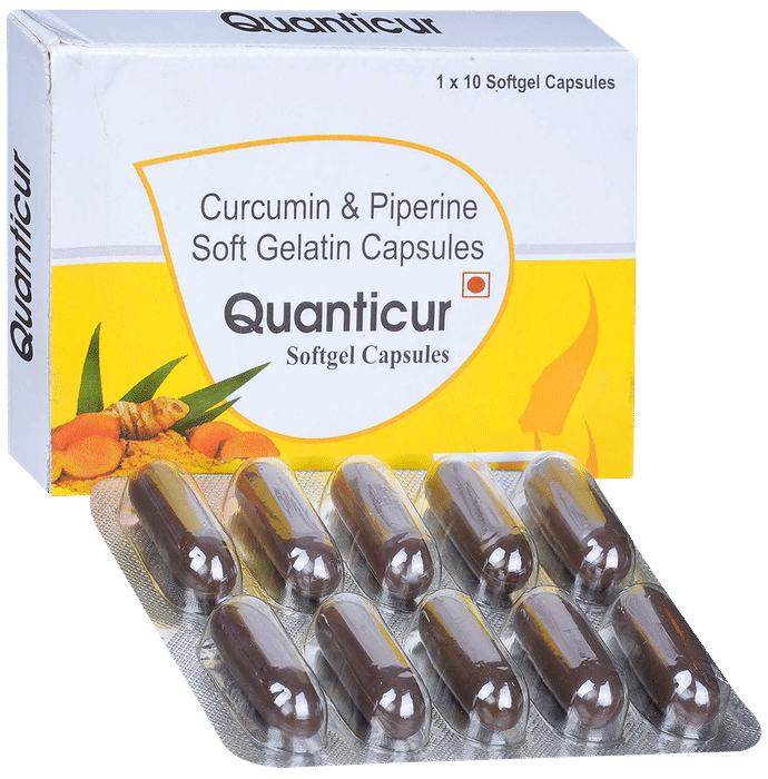 Quanticur Soft Gelatin Capsule