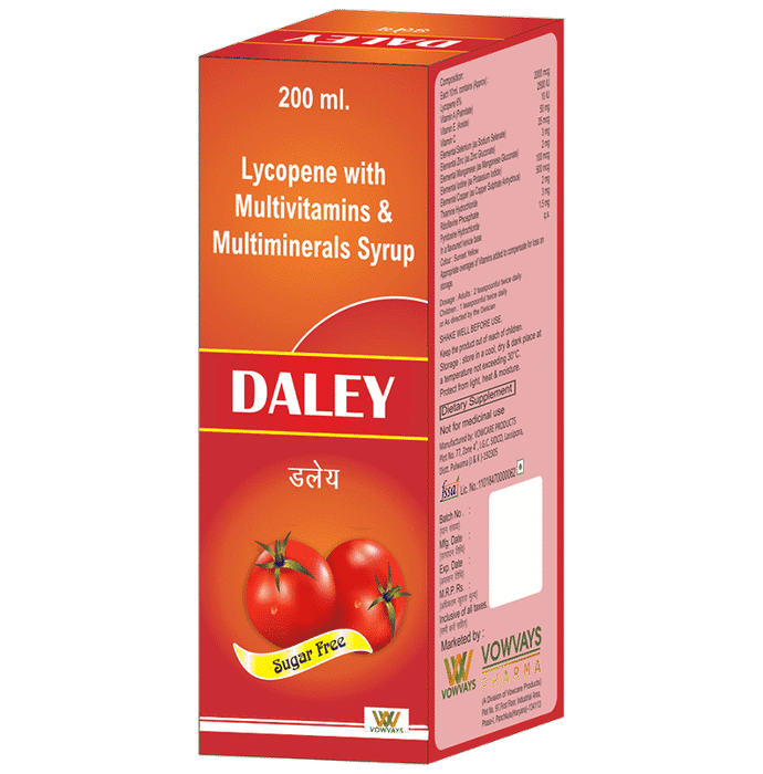 Daley Syrup Sugar Free