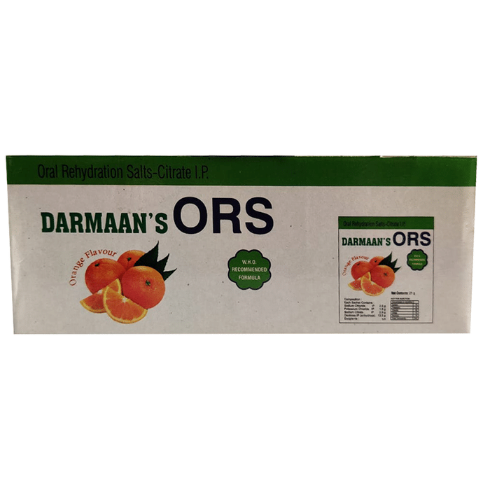 Darmaan's ORS Powder Orange