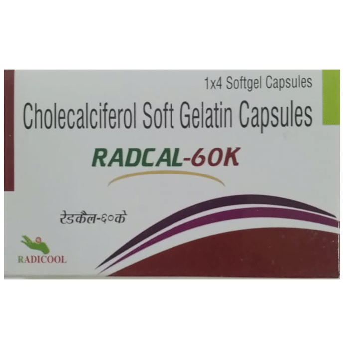 Radcal-60k Soft Gelatin Capsule