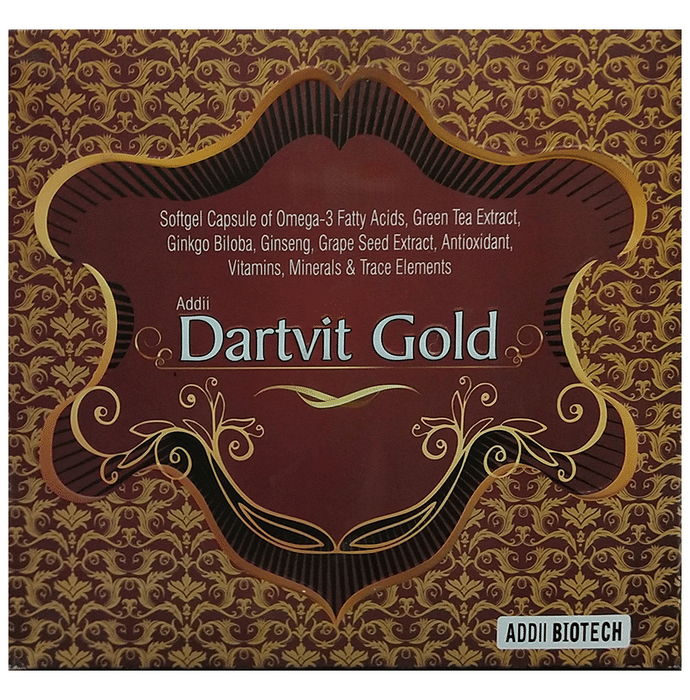 Dartvit Gold Soft Gelatin Capsule