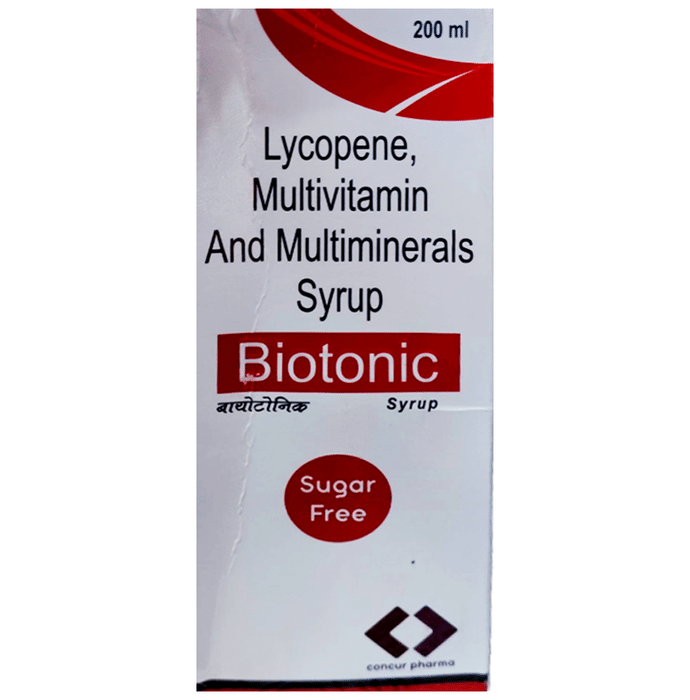 Biotonic Syrup Sugar Free