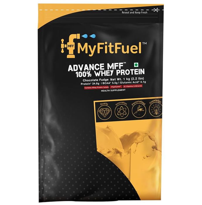 MyFitFuel Advance 100% Whey Protein Chocolate Fudge