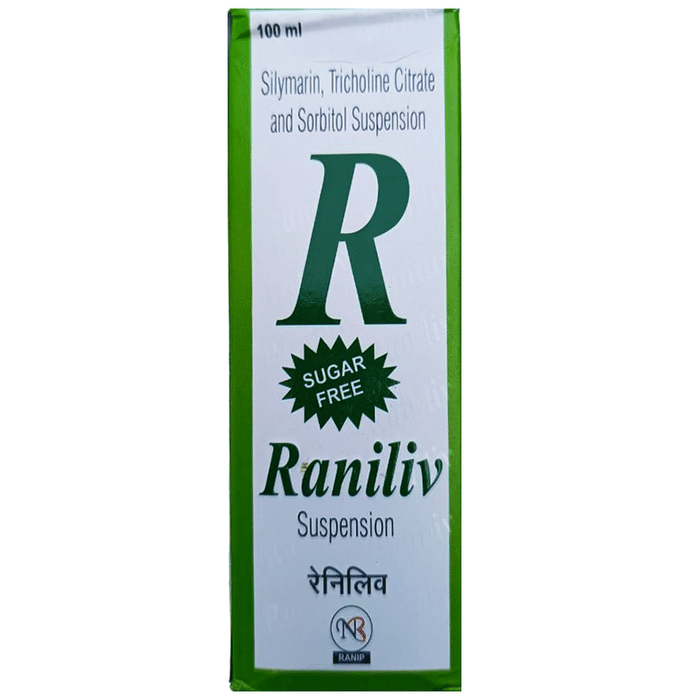 Raniliv Oral Suspension Sugar Free