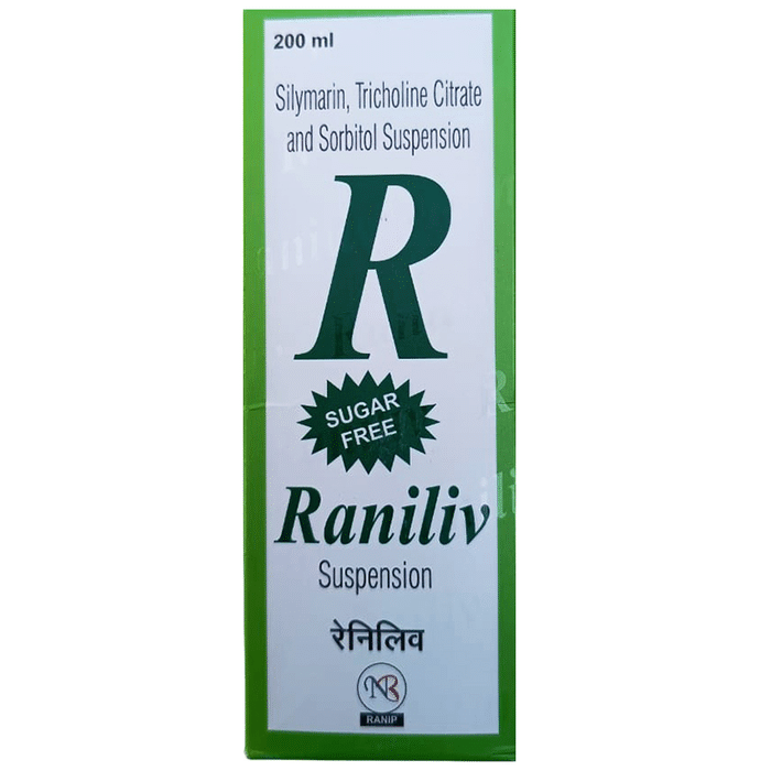 Raniliv Oral Suspension Sugar Free