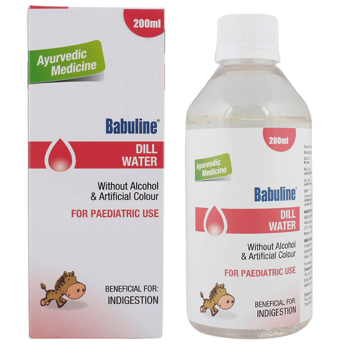 Babuline Ayurvedic Dill Water for Pediatric Gastric Problem | Colic Pain Relief | Helps Relief from Gas Acidity and Indigestion