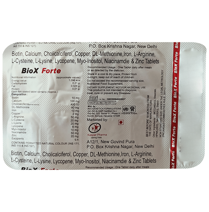 BioX Forte Tablet