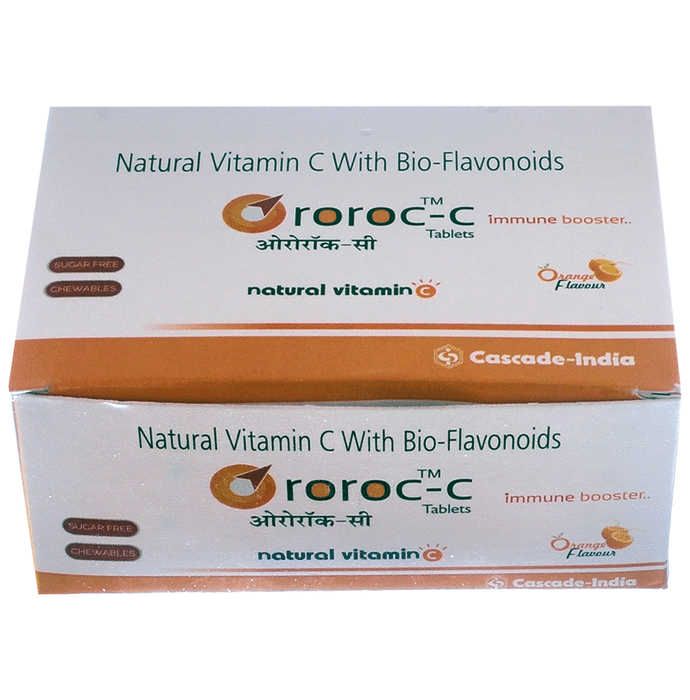 Ororoc-C Chewable Tablet Orange Sugar Free