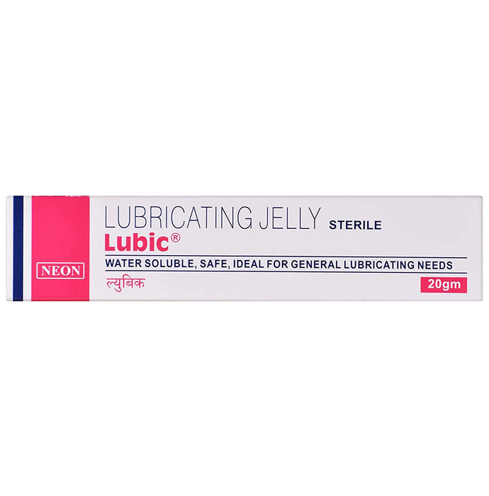 Lubic Lubricating Jelly Sterile for General Lubricating Needs | Water Soluble & Safe