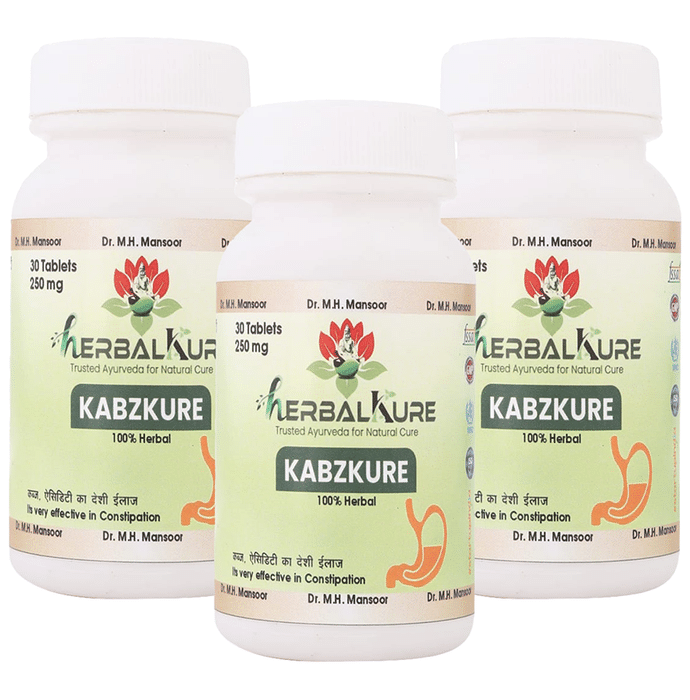 Herbalkure Kabzkure Tablet (30 Each)