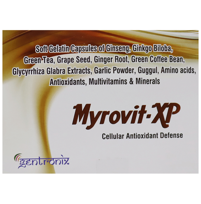 Myrovit-XP Soft Gelatin Capsule