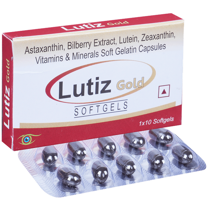 Lutiz Gold Soft Gelatin Capsule