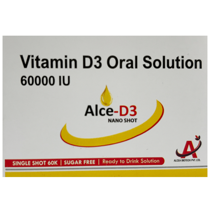 Alce-D3 Nano Shot (5ml Each) Sugar Free
