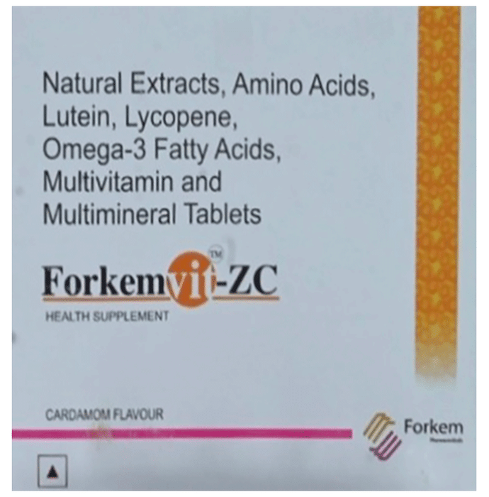Forkemvit-ZC Cardamom Tablet