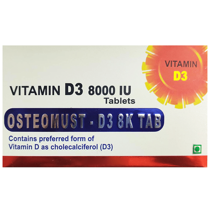 Osteomust-D3 8K Tablet