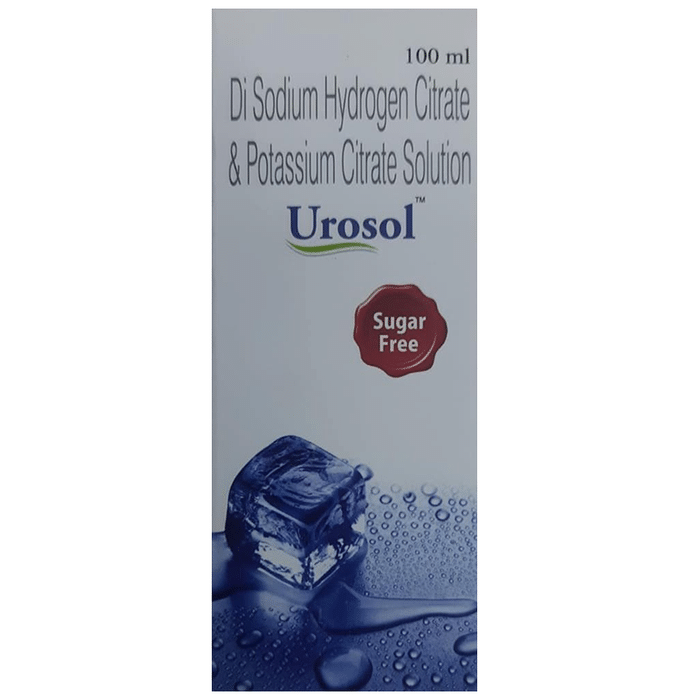 Urosol Syrup Orange Sugar Free
