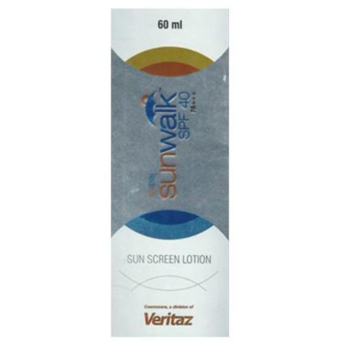 Sunwalk Spf 40 Sunscreen Lotion