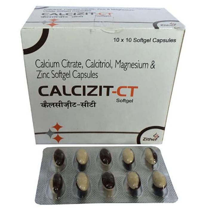 Calcizit-CT Soft Gelatin Capsule