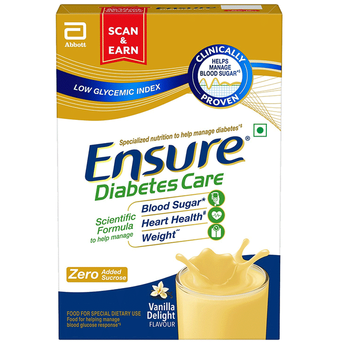 Ensure Diabetes Care Specialized Nutrition Drink Vanilla Delight