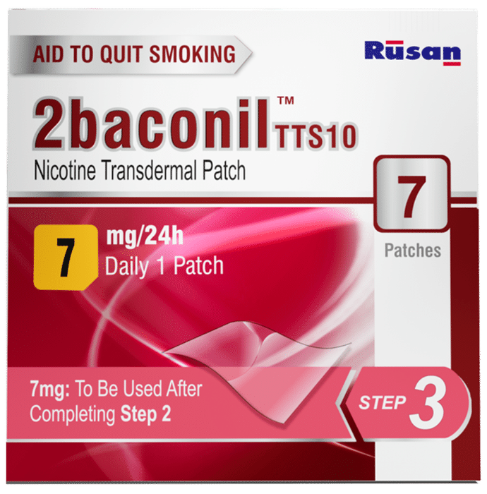 2baconil 7mg Nicotine Patch Step 3