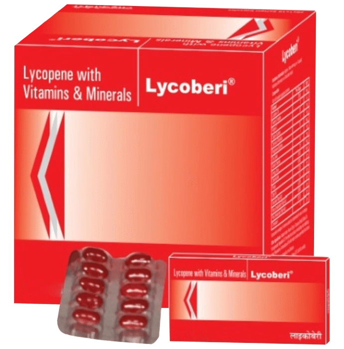 Lycoberi Daily Multivitamin Minerals Softgel Capsules for Immunity Energy Overall Health Men & Women