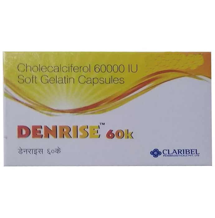 Denrise 60K Soft Gelatin Capsule