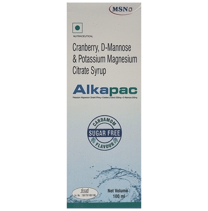 Alkapac Syrup Cardamom Sugar Free
