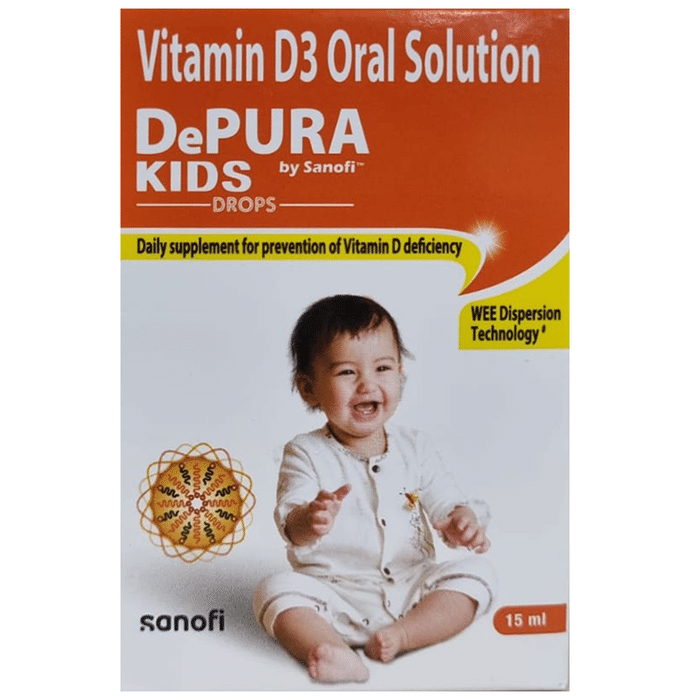 Depura Kids Vitamin D3 Oral Drop | Bone Joint & Muscle Care