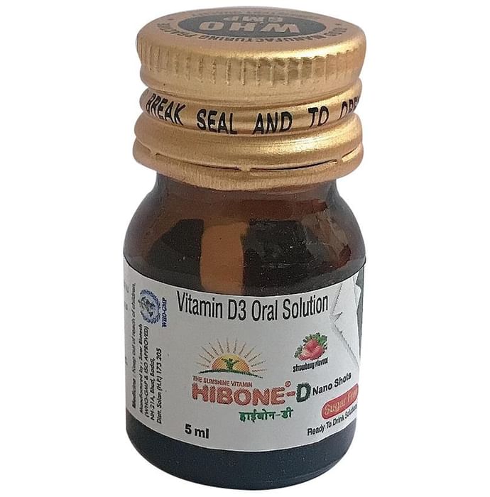Hibone-D Nano Shot Strawberry Sugar Free