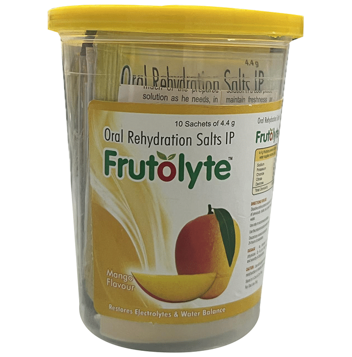 Frutolyte Powder (4.4gm Each) Mango