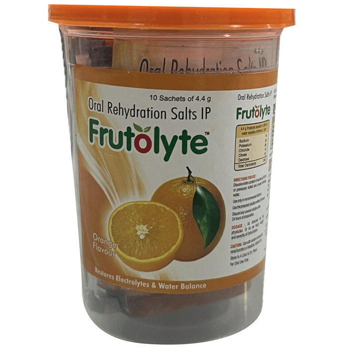 Frutolyte Powder (4.4gm Each) Orange