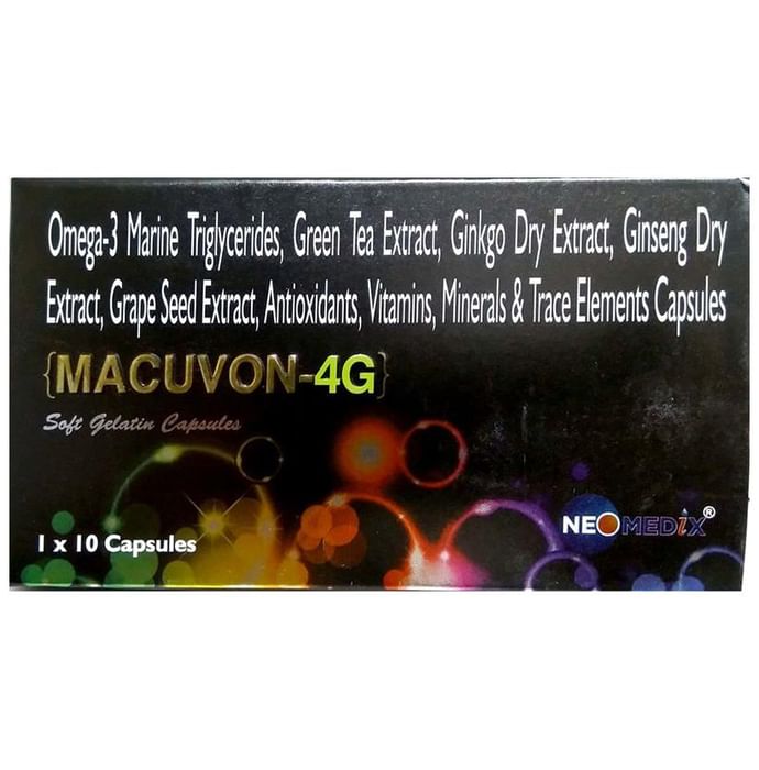 Macuvon-4G Soft Gelatin Capsule