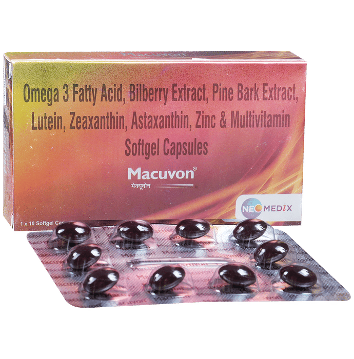 Macuvon Soft Gelatin Capsule