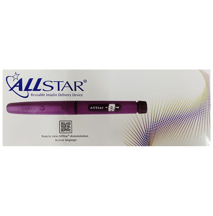 Allstar Reusable Insulin Pen (Only Pen) | Diabetes Monitoring Devices