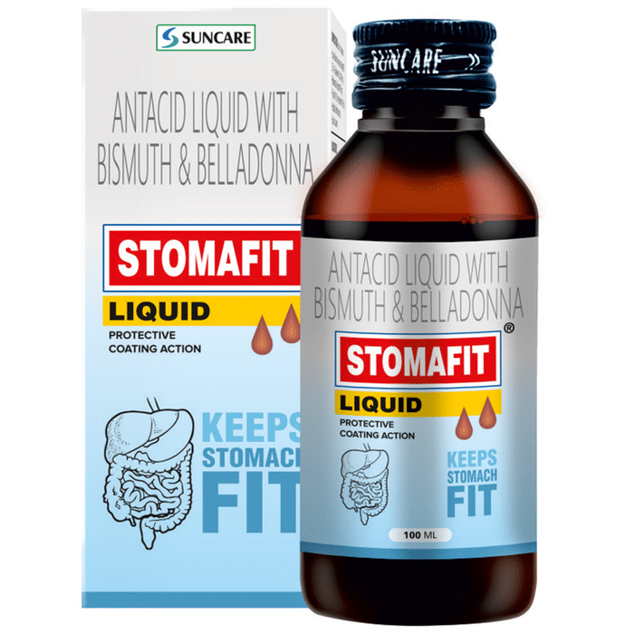 Stomafit Antacid Liquid | Protective Coating Action for Gut Health