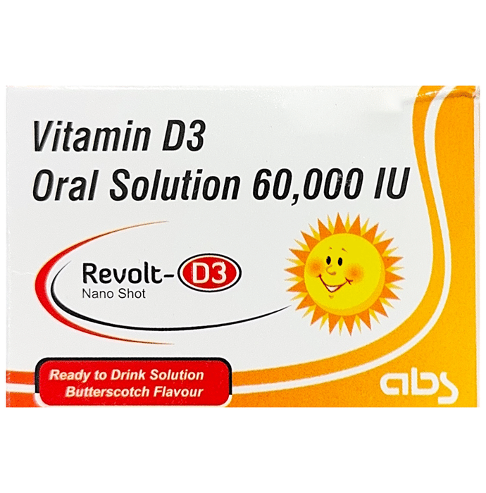 Revolt-D3 Nano Shot Butterscotch Sugar Free