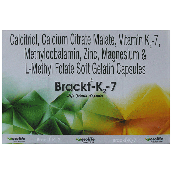 Brackt-K2 7 Soft Gelatin Capsule