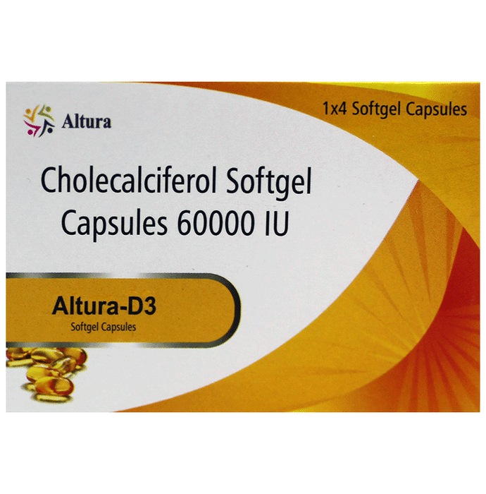 Altura D3 Soft Gelatin Capsule