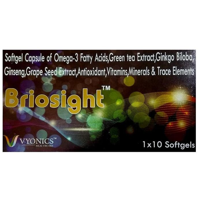 Briosight Soft Gelatin Capsule