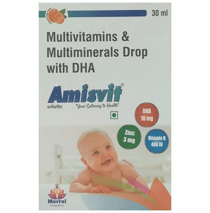 Amisvit Oral Drops Delicious Orange