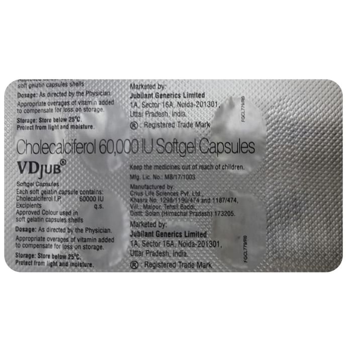 Vdjub Soft Gelatin Capsule