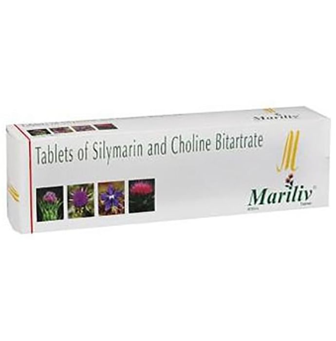 Mariliv Tablet with Silymarin and Choline Bitartrate