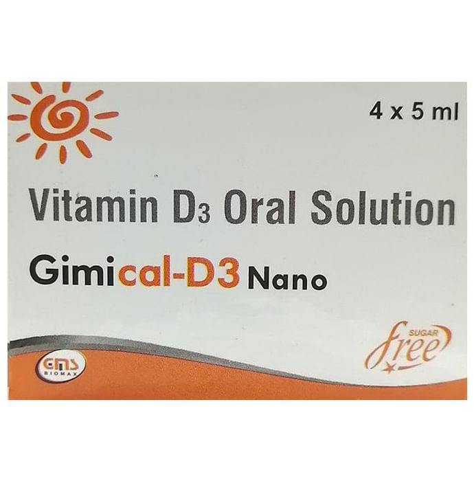 Gimical-D3 Nano Oral Solution Sugar Free