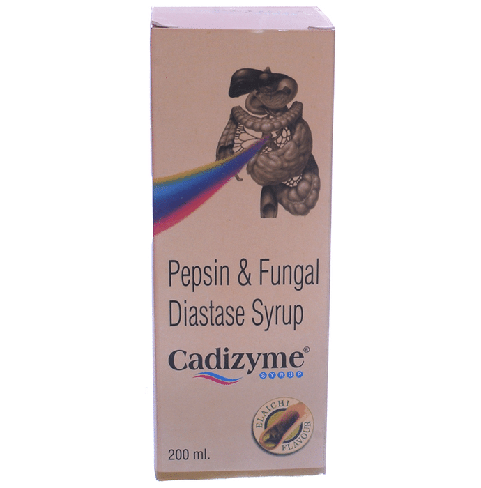 Cadizyme Syrup Elaichi