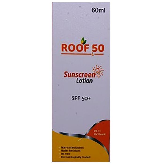 Roof 50 Sunscreen Lotion SPF 50+