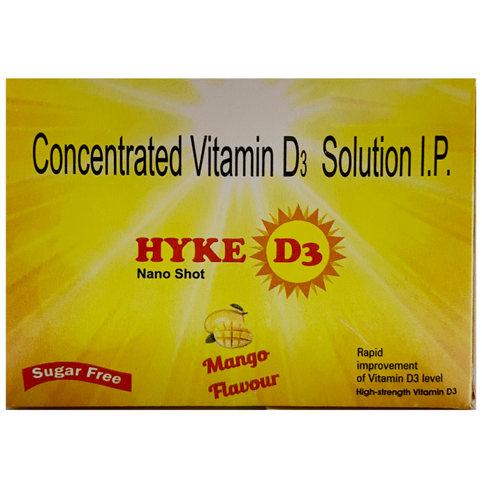 Hyke D3 Nano Shot Mango Sugar Free