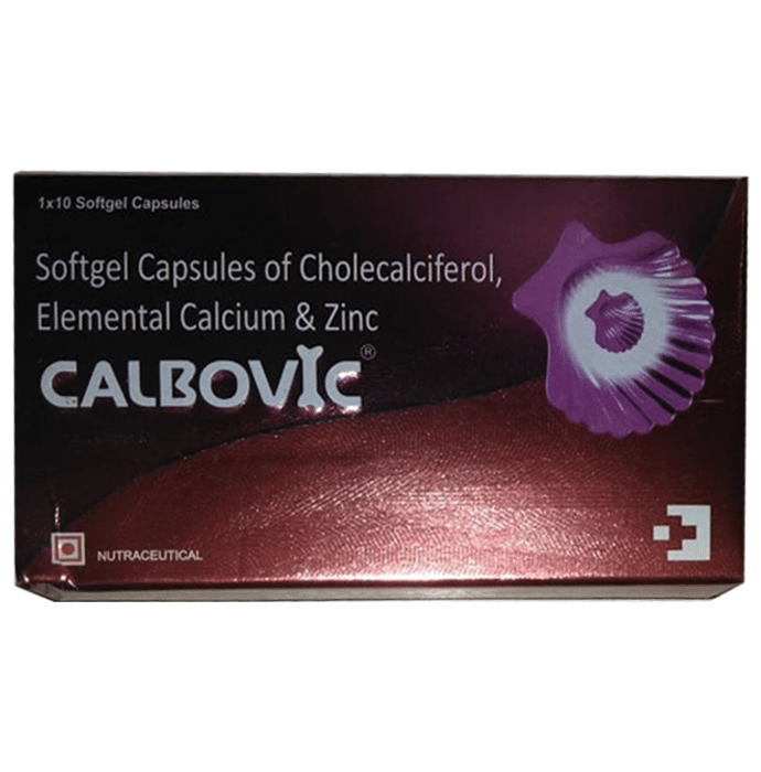 Calbovic Soft Gelatin Capsule