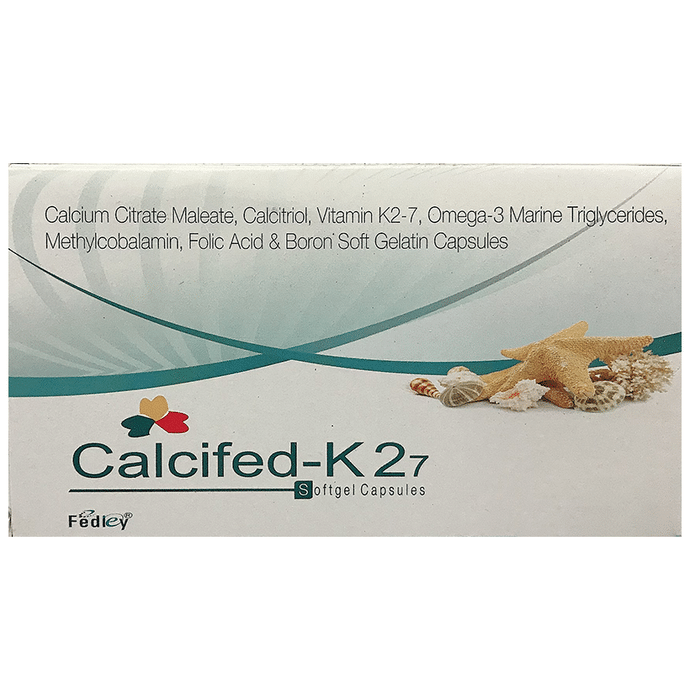 Calcifed-K2 7 Softgel Capsule
